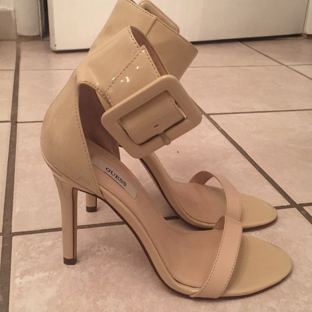 Beige/Cream Guess Stilettos - Guess Heels